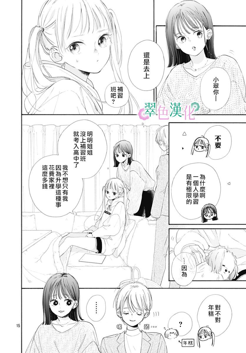 《姐姐的翠君》漫画最新章节第1话免费下拉式在线观看章节第【15】张图片