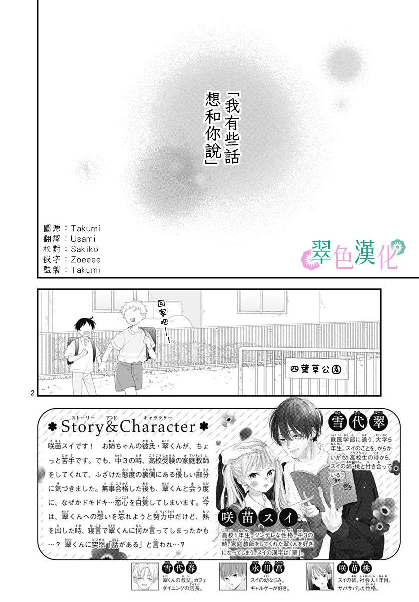 《姐姐的翠君》漫画最新章节第6话免费下拉式在线观看章节第【2】张图片