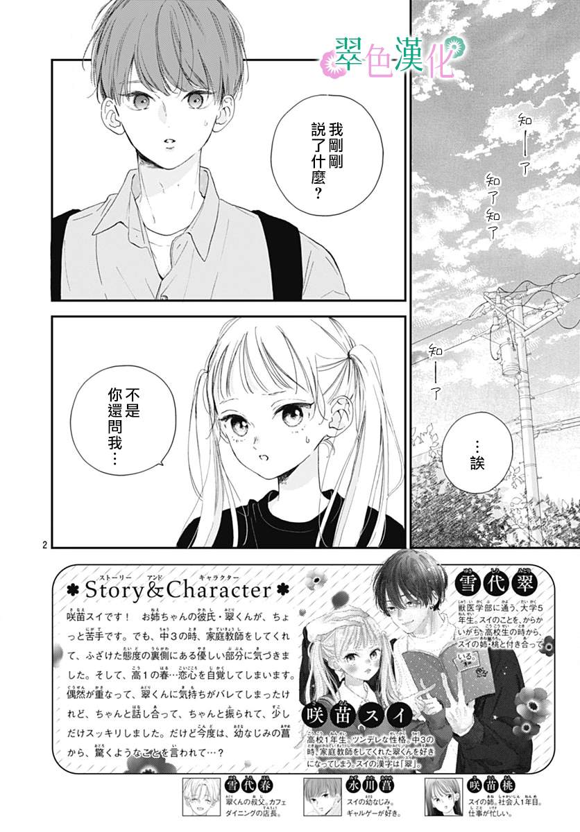 《姐姐的翠君》漫画最新章节第10话免费下拉式在线观看章节第【2】张图片