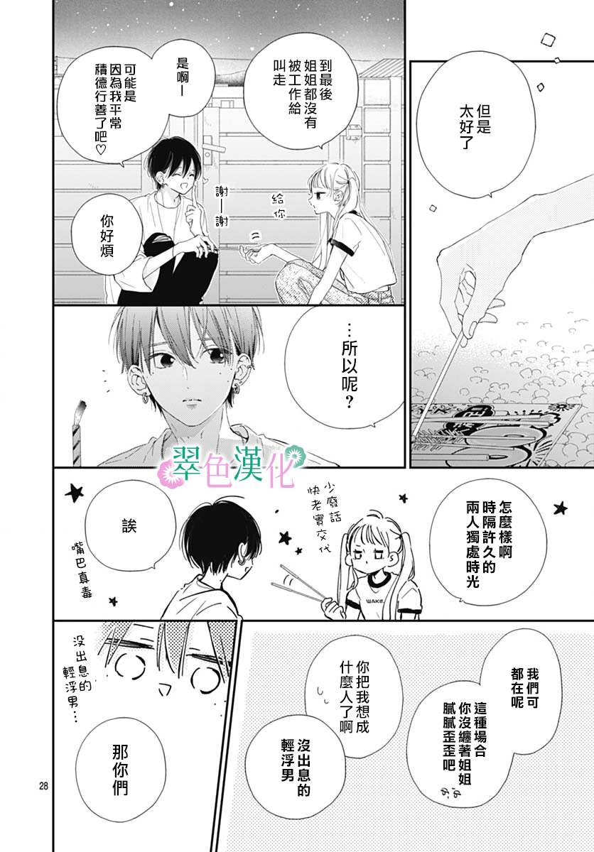 《姐姐的翠君》漫画最新章节第8话免费下拉式在线观看章节第【28】张图片