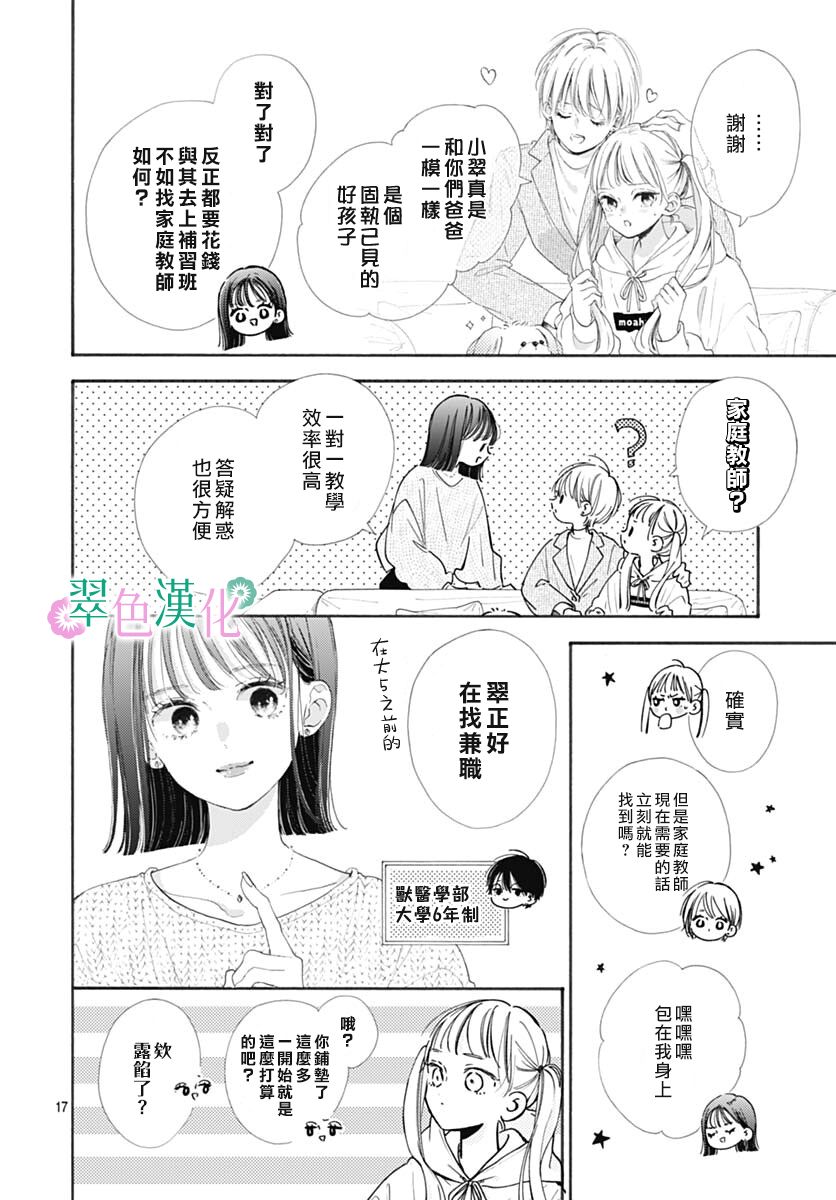 《姐姐的翠君》漫画最新章节第1话免费下拉式在线观看章节第【17】张图片