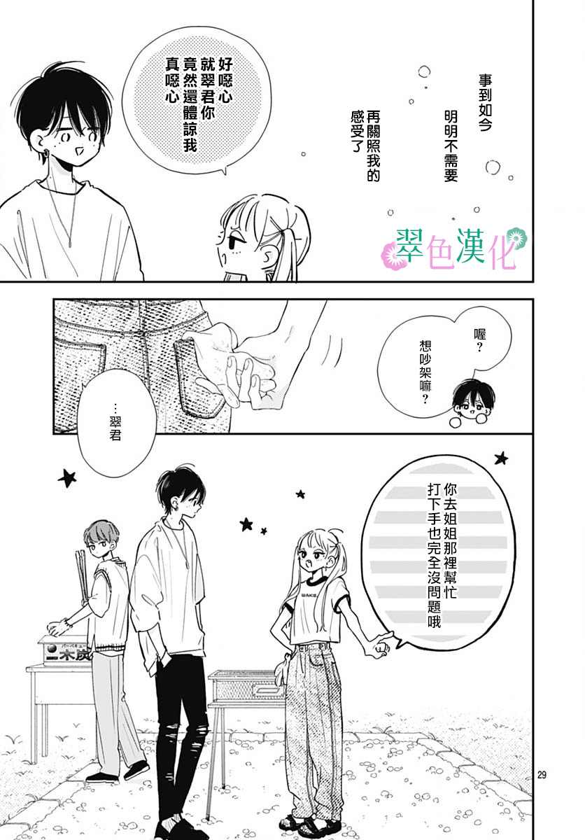 《姐姐的翠君》漫画最新章节第7话免费下拉式在线观看章节第【29】张图片