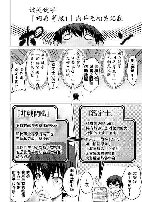 《最强的职业不是勇者也不是贤者好像是鉴定士(伪)的样子?》漫画最新章节第2话免费下拉式在线观看章节第【6】张图片