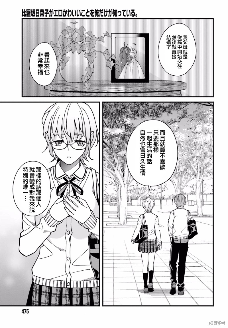 《比罗坂日菜子色情得很可爱只有我知道》漫画最新章节第36话免费下拉式在线观看章节第【9】张图片