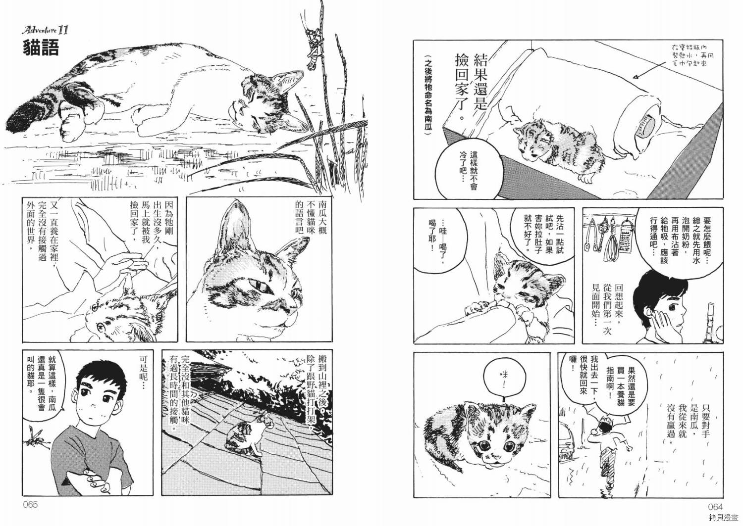 《南瓜与我的野放生活》漫画最新章节第1卷免费下拉式在线观看章节第【34】张图片