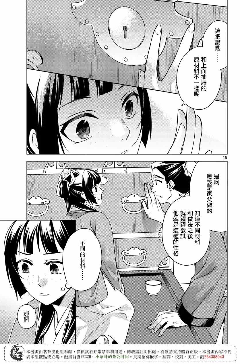 《药屋少女的呢喃2》漫画最新章节第19话免费下拉式在线观看章节第【20】张图片