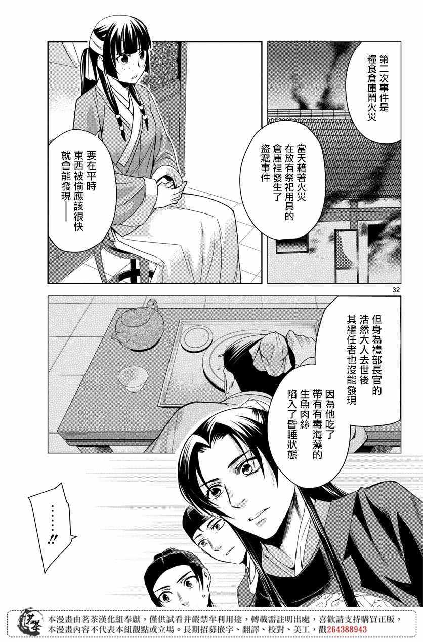 《药屋少女的呢喃2》漫画最新章节第23话免费下拉式在线观看章节第【31】张图片