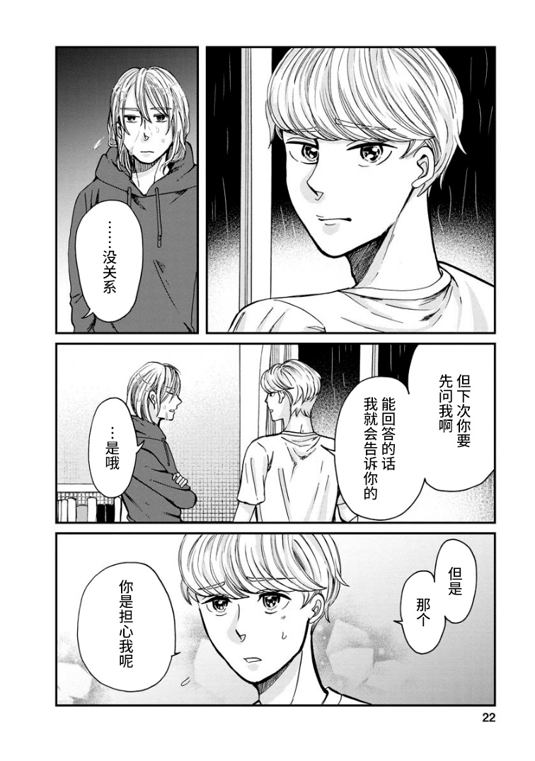 《苹果来到我隔壁》漫画最新章节第6话 暴雨天免费下拉式在线观看章节第【22】张图片