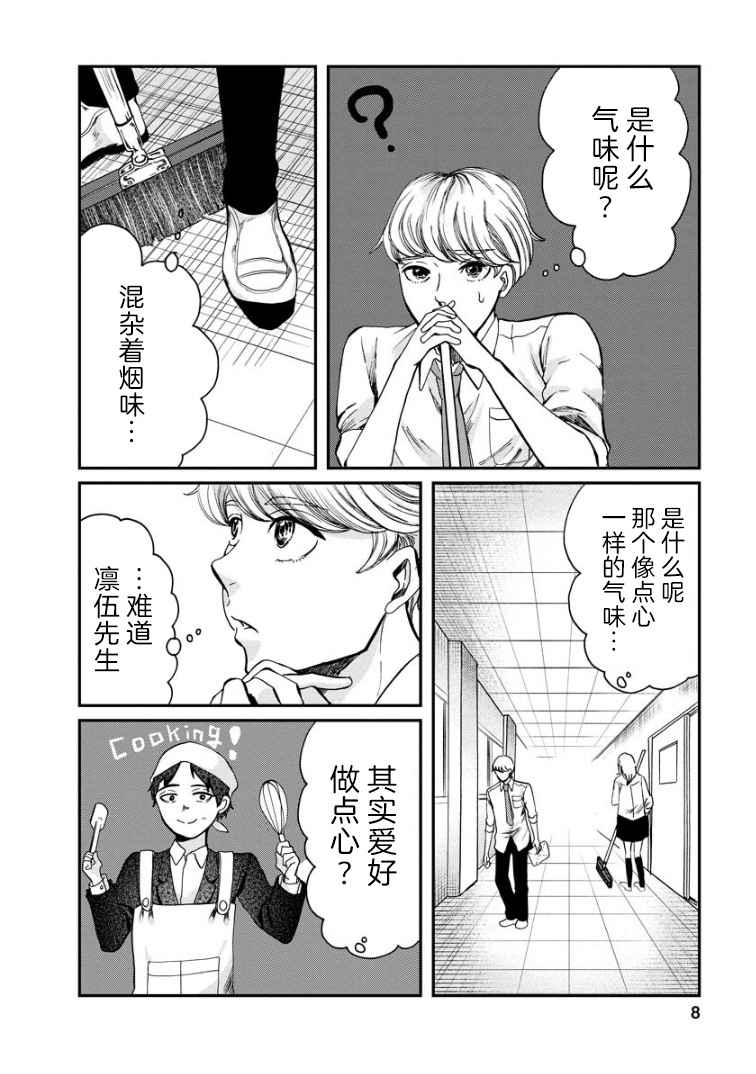 《苹果来到我隔壁》漫画最新章节第5话 女烟免费下拉式在线观看章节第【8】张图片