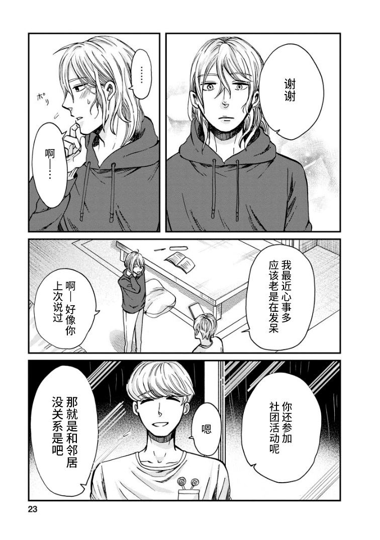 《苹果来到我隔壁》漫画最新章节第6话 暴雨天免费下拉式在线观看章节第【23】张图片