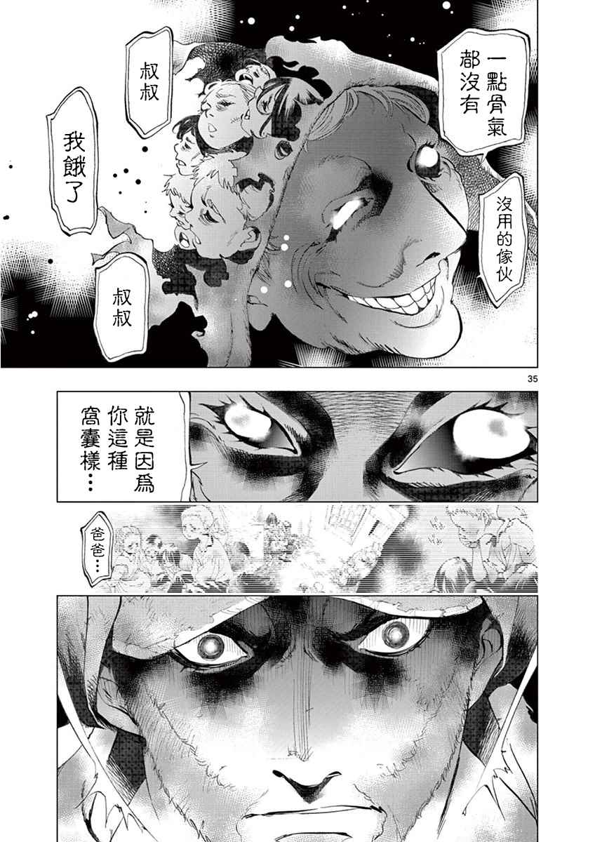 《悲惨世界》漫画最新章节第3话 痛哭免费下拉式在线观看章节第【35】张图片