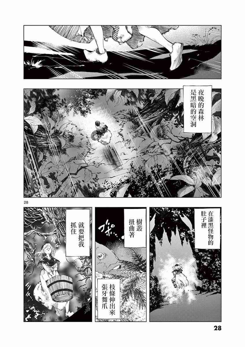 《悲惨世界》漫画最新章节第12话 柯塞特在黑暗中和那陌生人并排走免费下拉式在线观看章节第【28】张图片