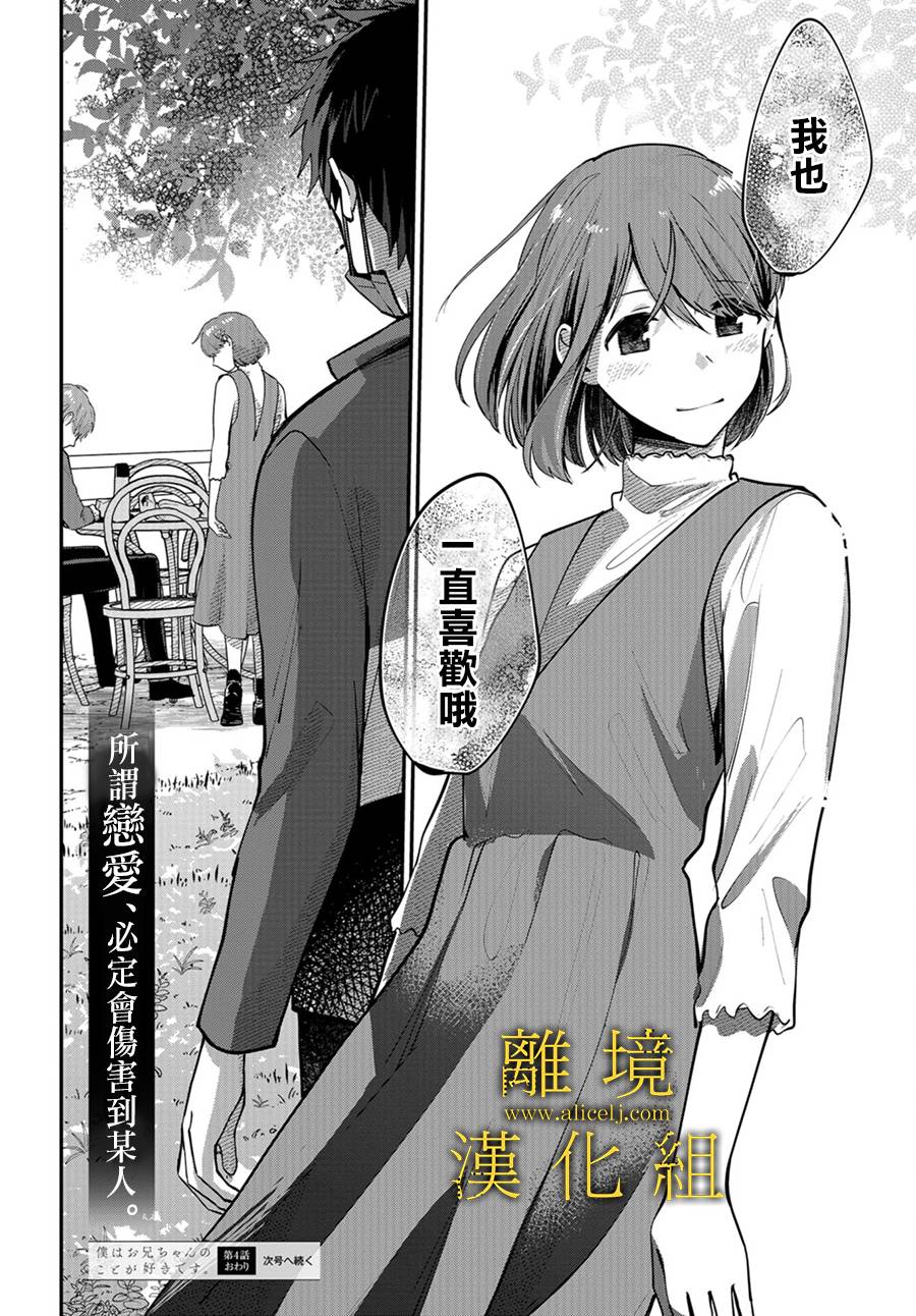 《哥哥我喜欢你》漫画最新章节第4话免费下拉式在线观看章节第【33】张图片