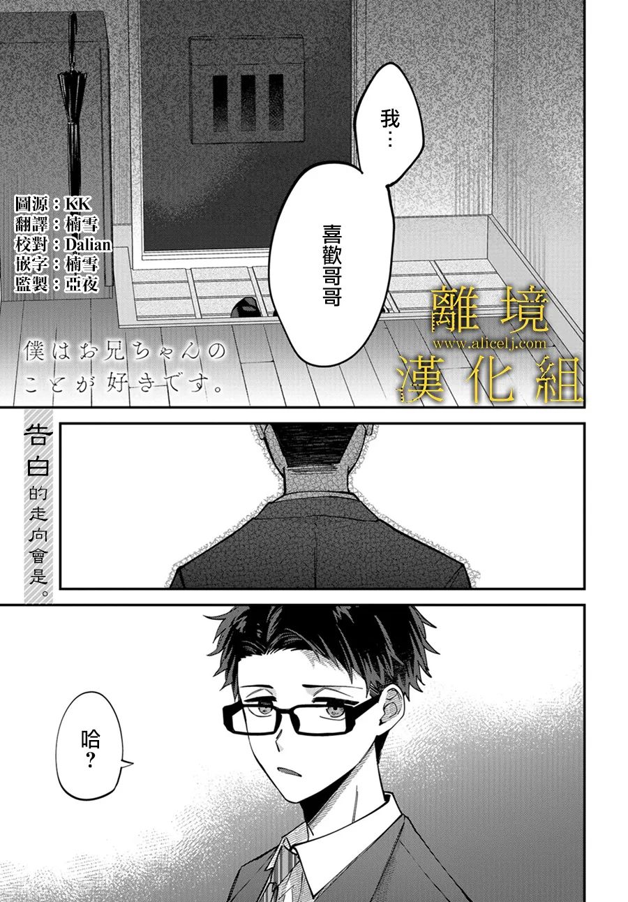 《哥哥我喜欢你》漫画最新章节第10话免费下拉式在线观看章节第【2】张图片