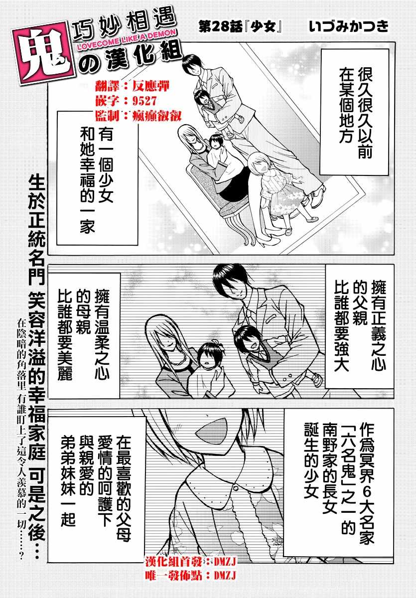 《像鬼一样的恋爱喜剧》漫画最新章节第28话免费下拉式在线观看章节第【1】张图片