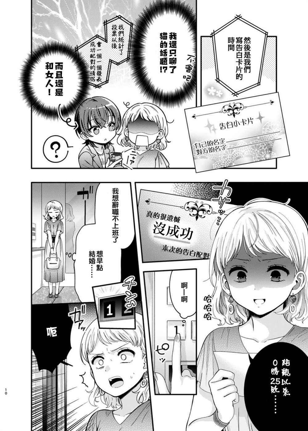 《相亲百合》漫画最新章节第1话免费下拉式在线观看章节第【9】张图片