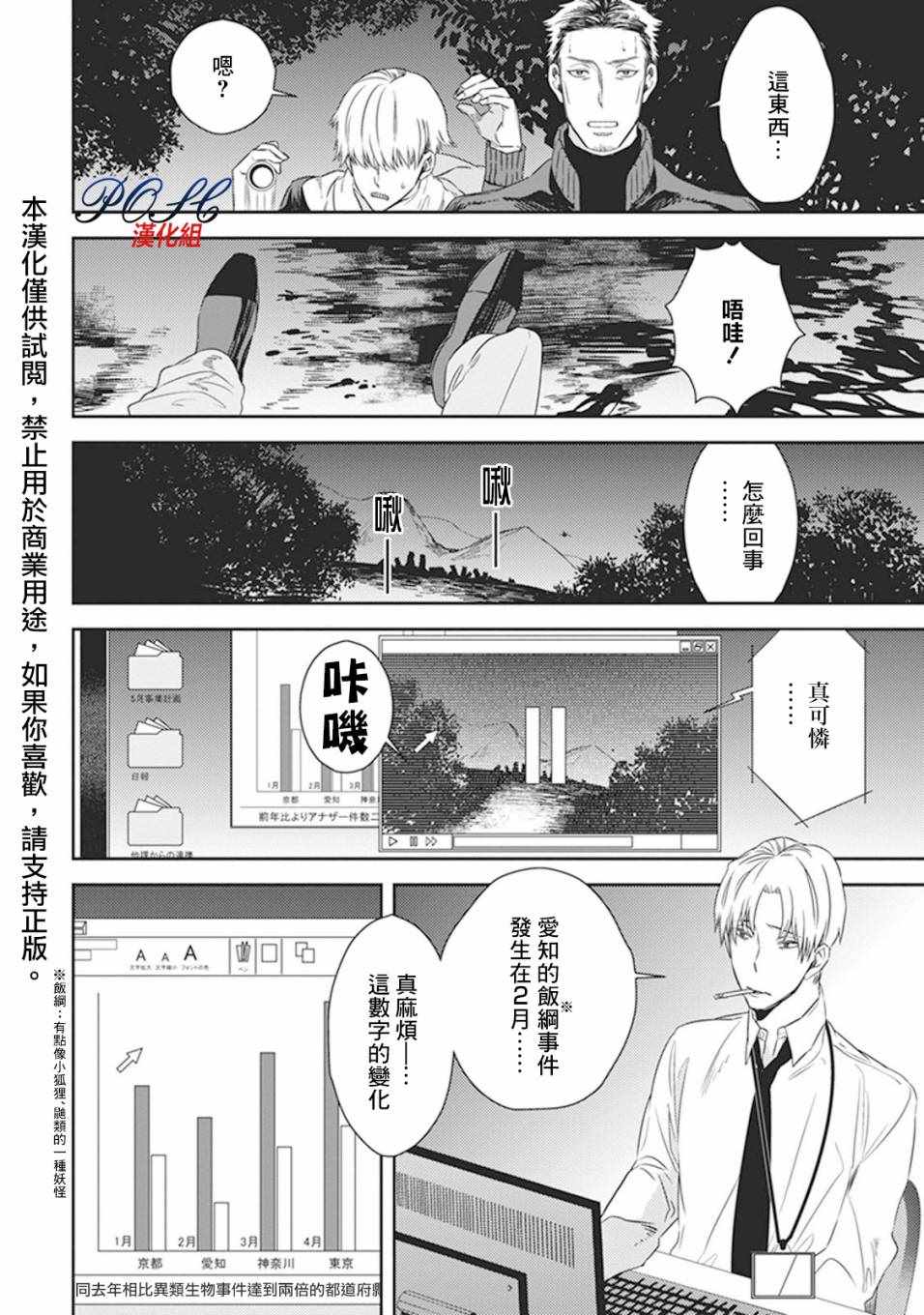 《深夜的超自然公务员》漫画最新章节第5话免费下拉式在线观看章节第【1】张图片