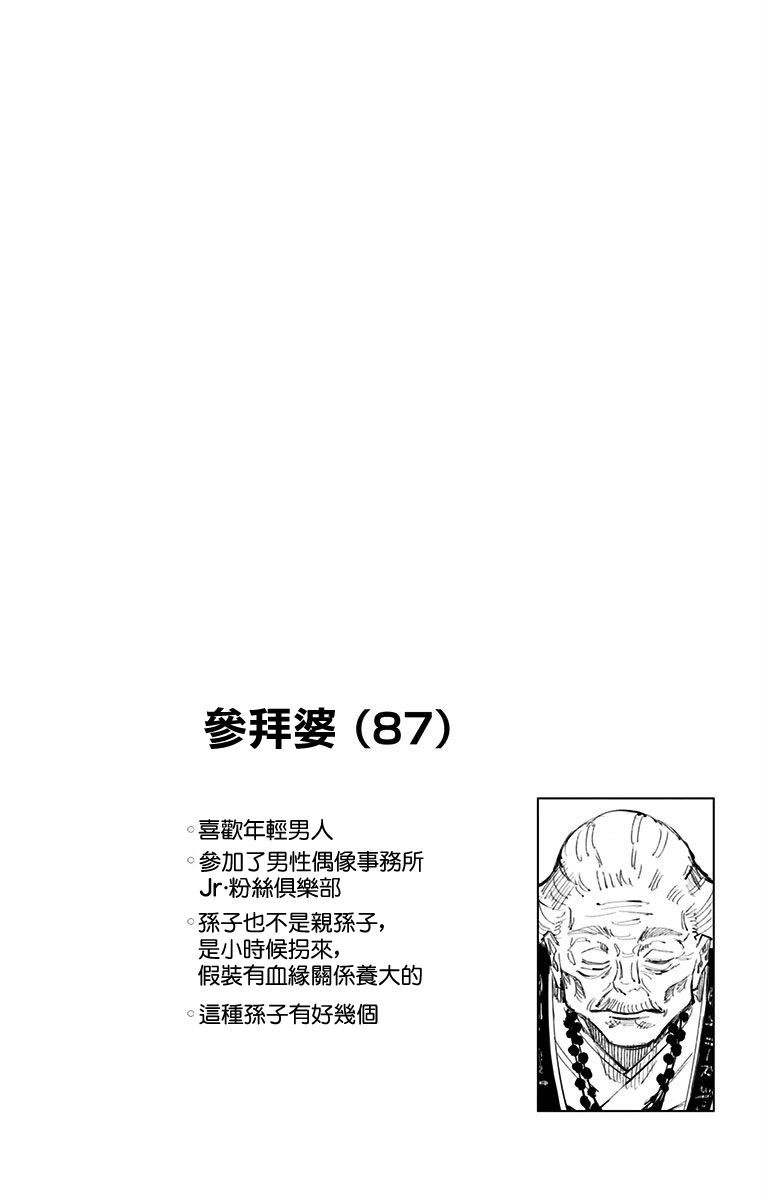 《咒术回战》漫画最新章节11卷附录免费下拉式在线观看章节第【11】张图片