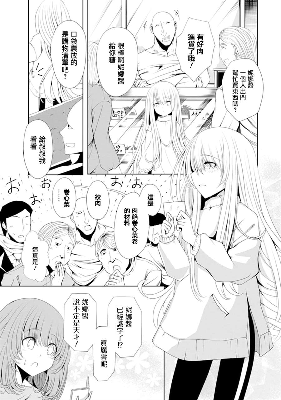 《妮娜酱想要暗杀爸爸》漫画最新章节第4话 初次帮忙购物免费下拉式在线观看章节第【13】张图片