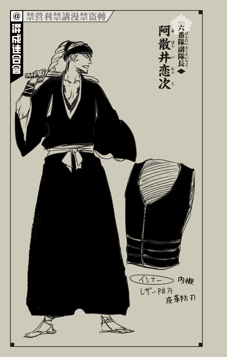 《BLEACH20周年纪念短篇》漫画最新章节附录免费下拉式在线观看章节第【16】张图片