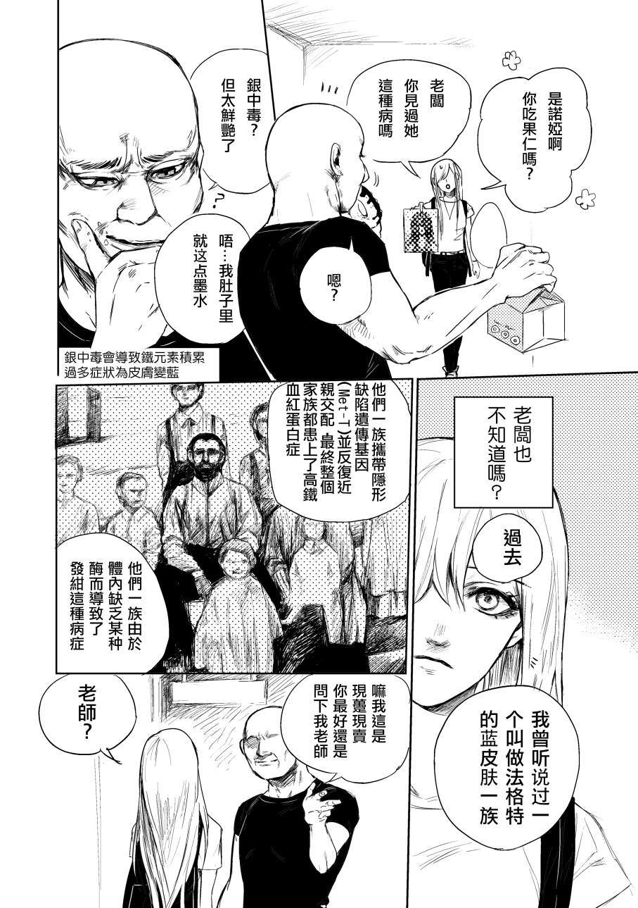 《蓝染病》漫画最新章节上卷免费下拉式在线观看章节第【8】张图片