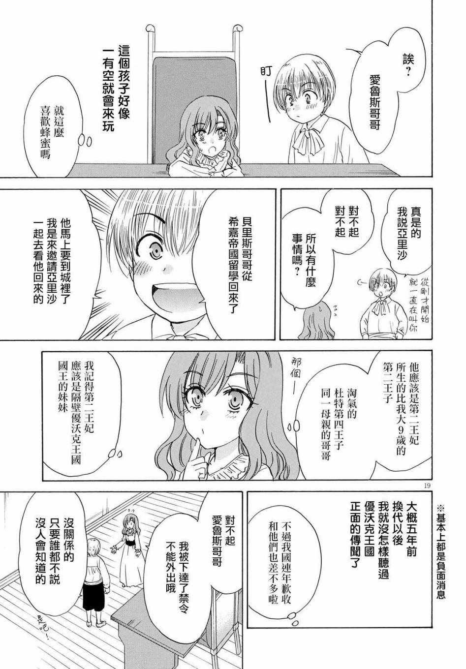 《亚里沙王女的异世界奋斗记》漫画最新章节第4话免费下拉式在线观看章节第【19】张图片