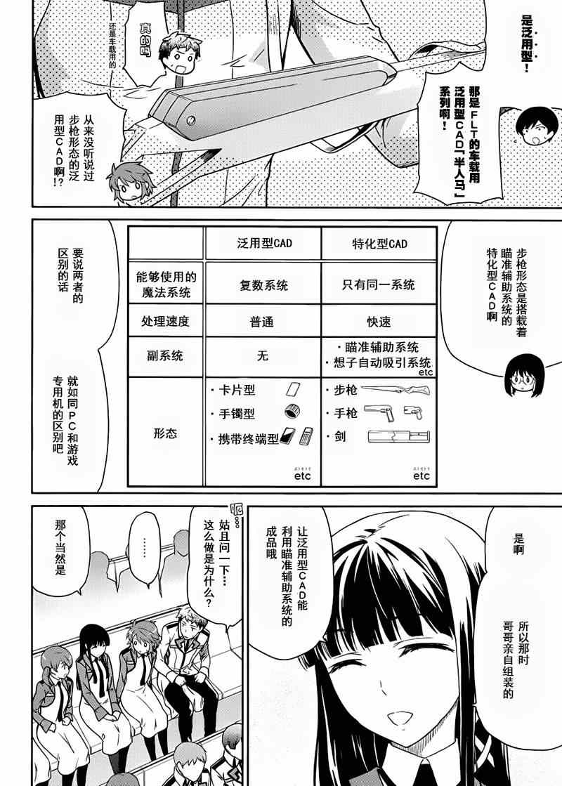 《魔法科高校的劣等生：九校战篇》漫画最新章节第12话免费下拉式在线观看章节第【14】张图片