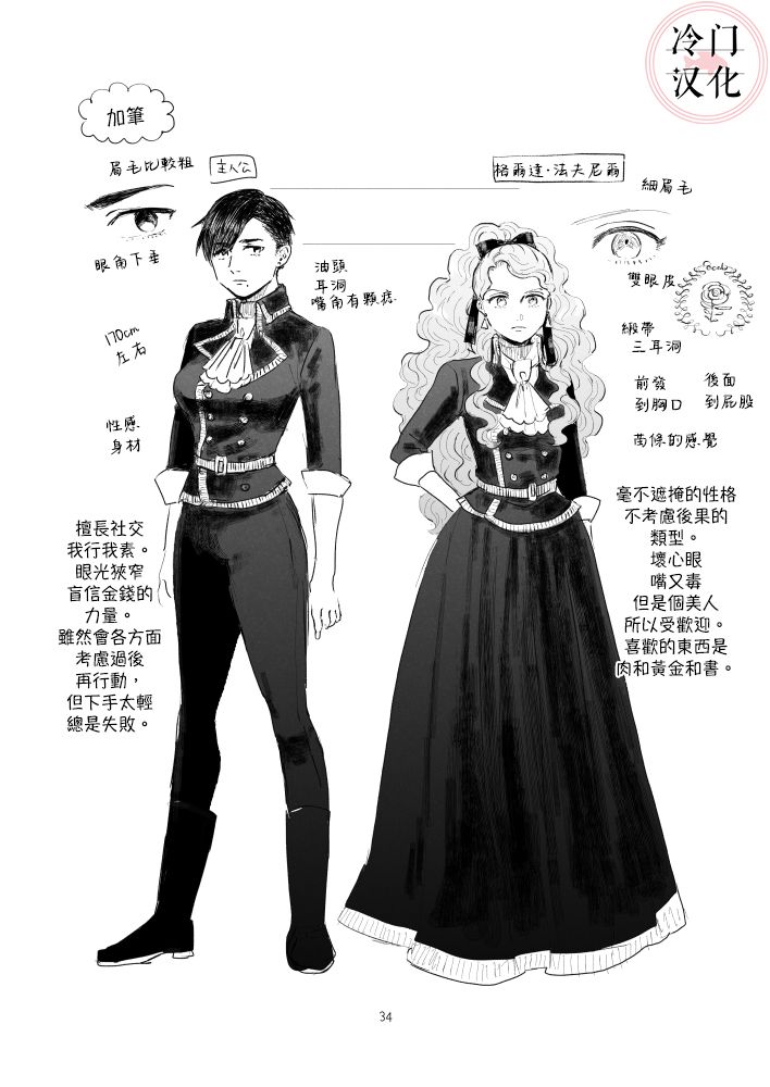 《“反派大小姐”和为了爱什么都敢做的女人》漫画最新章节第1话 前篇免费下拉式在线观看章节第【34】张图片