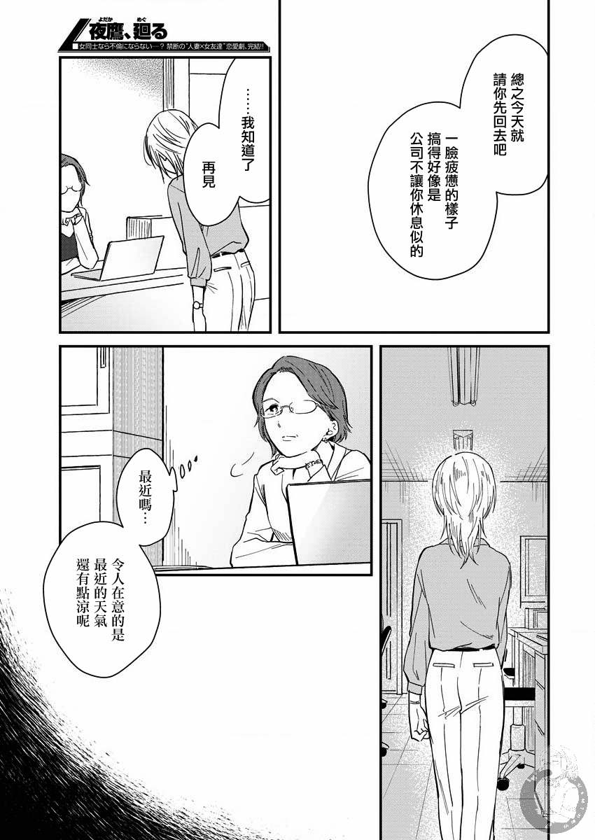 《夜鹰魅影》漫画最新章节第6话 嘴唇、相接免费下拉式在线观看章节第【4】张图片