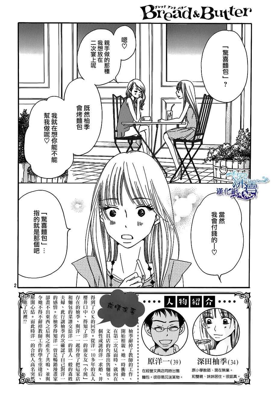 《Bread&Butter》漫画最新章节第8话免费下拉式在线观看章节第【2】张图片