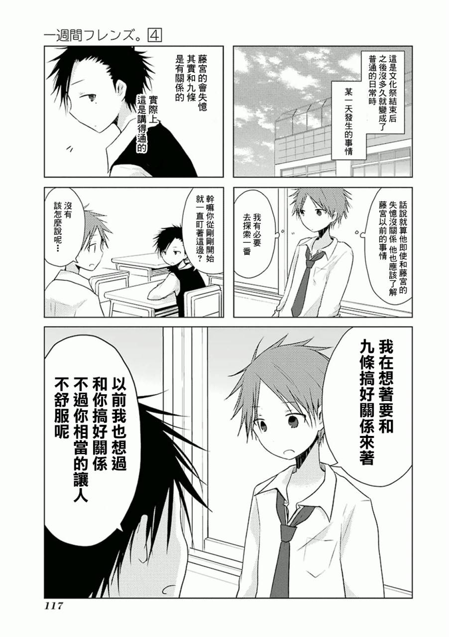 《一周的朋友》漫画最新章节第21话免费下拉式在线观看章节第【11】张图片