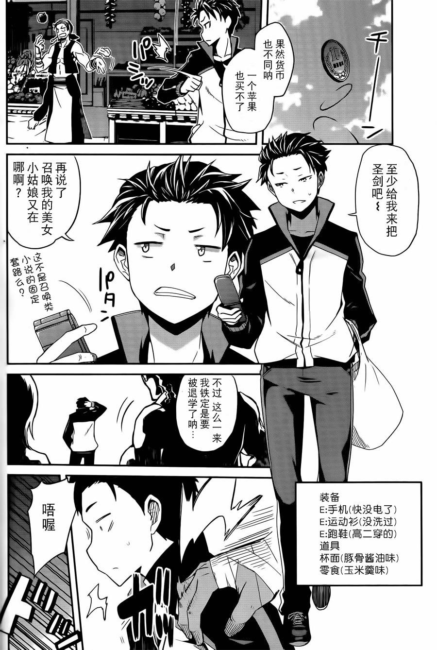 《Re：从零开始的异世界生活》漫画最新章节第二章预告篇免费下拉式在线观看章节第【4】张图片