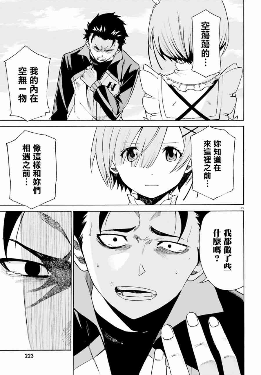 《Re：从零开始的异世界生活》漫画最新章节第三章第22话免费下拉式在线观看章节第【25】张图片