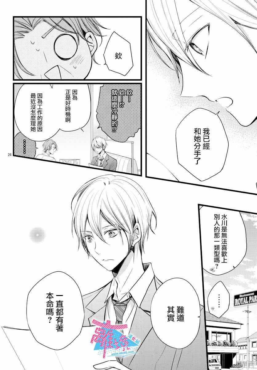 《接吻在原稿之后》漫画最新章节第4话免费下拉式在线观看章节第【24】张图片