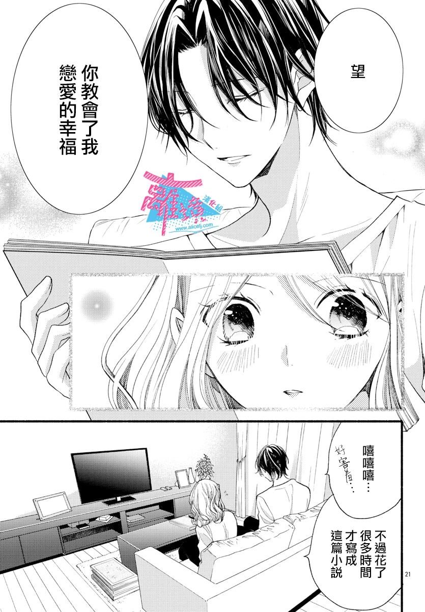 《接吻在原稿之后》漫画最新章节第14话免费下拉式在线观看章节第【21】张图片