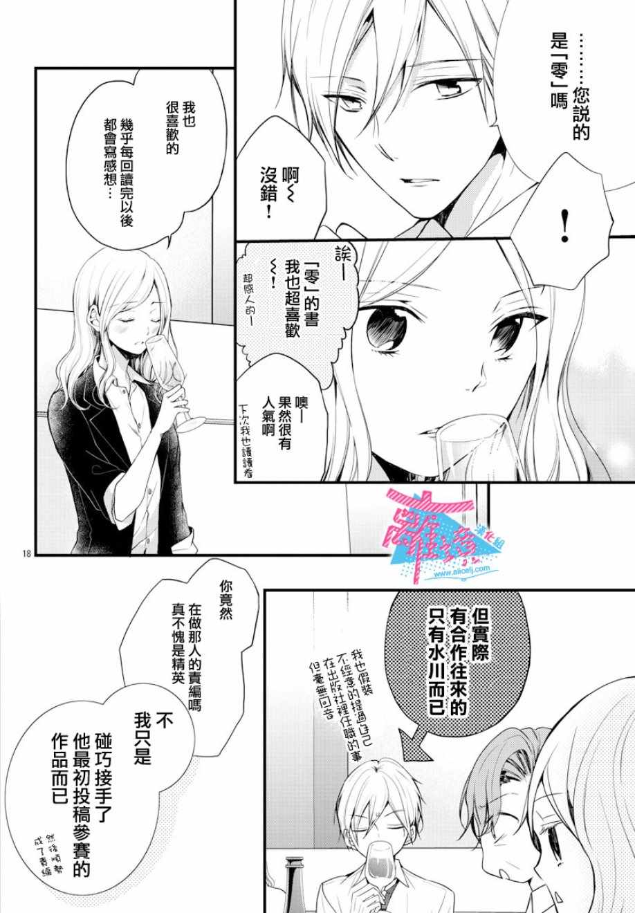 《接吻在原稿之后》漫画最新章节第1话免费下拉式在线观看章节第【20】张图片