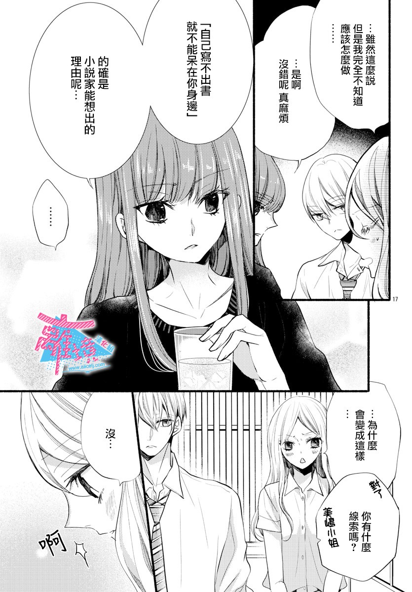 《接吻在原稿之后》漫画最新章节第11话免费下拉式在线观看章节第【17】张图片