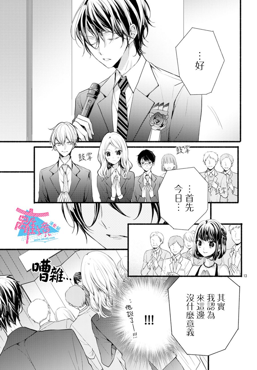 《接吻在原稿之后》漫画最新章节第6话免费下拉式在线观看章节第【13】张图片