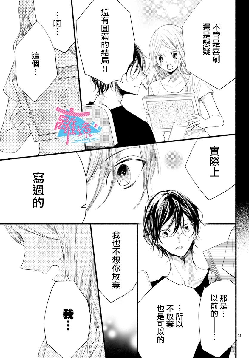 《接吻在原稿之后》漫画最新章节第12话免费下拉式在线观看章节第【31】张图片