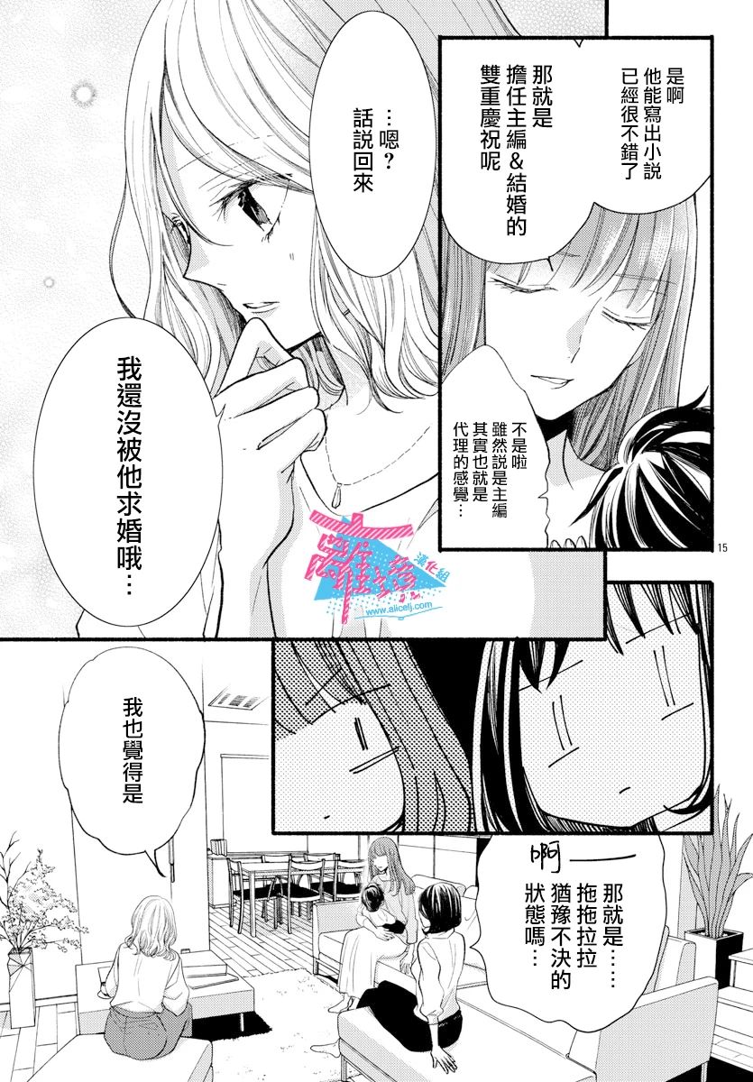 《接吻在原稿之后》漫画最新章节第14话免费下拉式在线观看章节第【15】张图片