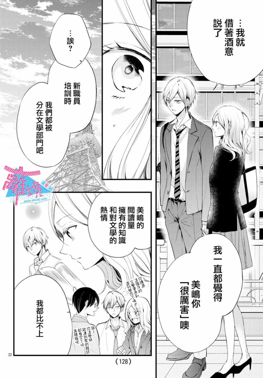 《接吻在原稿之后》漫画最新章节第1话免费下拉式在线观看章节第【24】张图片