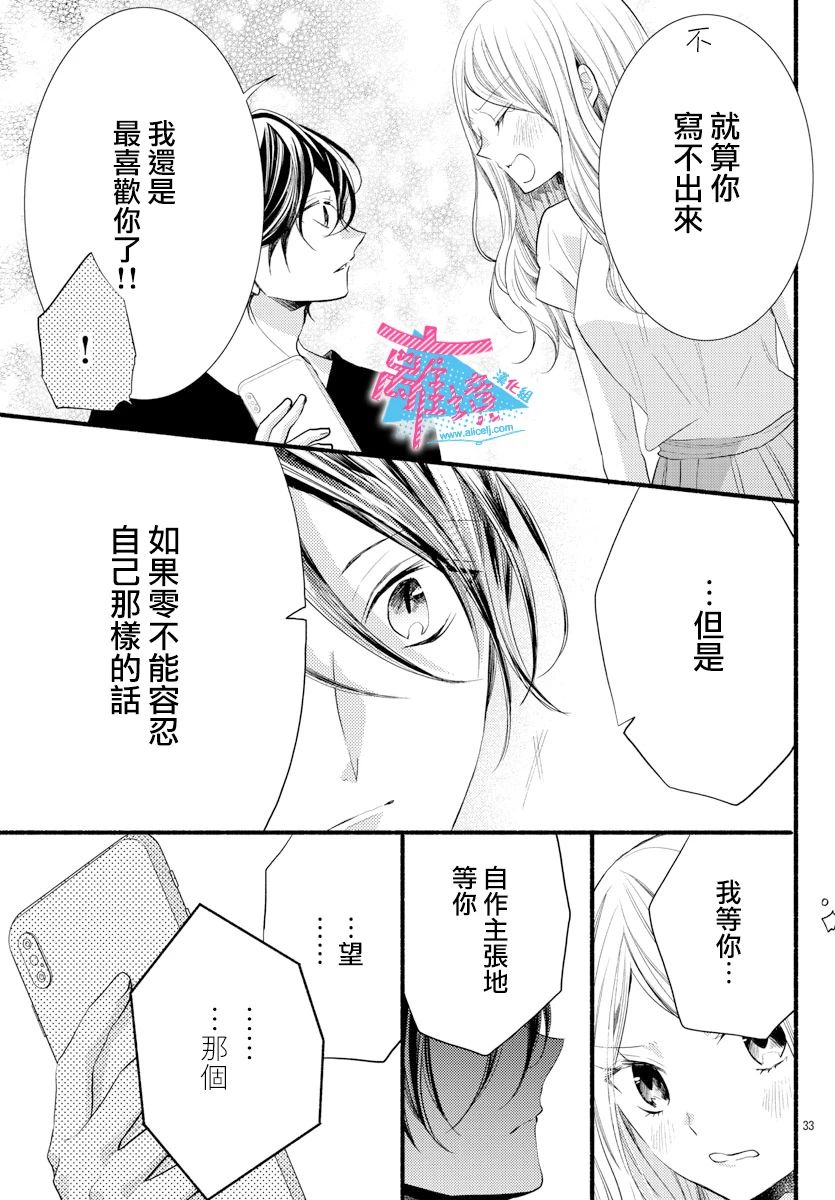 《接吻在原稿之后》漫画最新章节第12话免费下拉式在线观看章节第【33】张图片