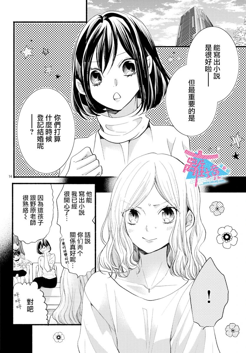 《接吻在原稿之后》漫画最新章节第14话免费下拉式在线观看章节第【14】张图片