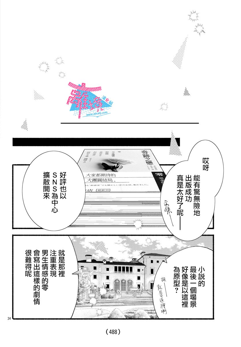 《接吻在原稿之后》漫画最新章节第15话免费下拉式在线观看章节第【34】张图片