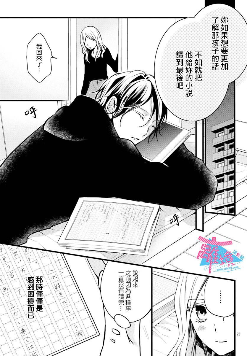 《接吻在原稿之后》漫画最新章节第2话免费下拉式在线观看章节第【25】张图片