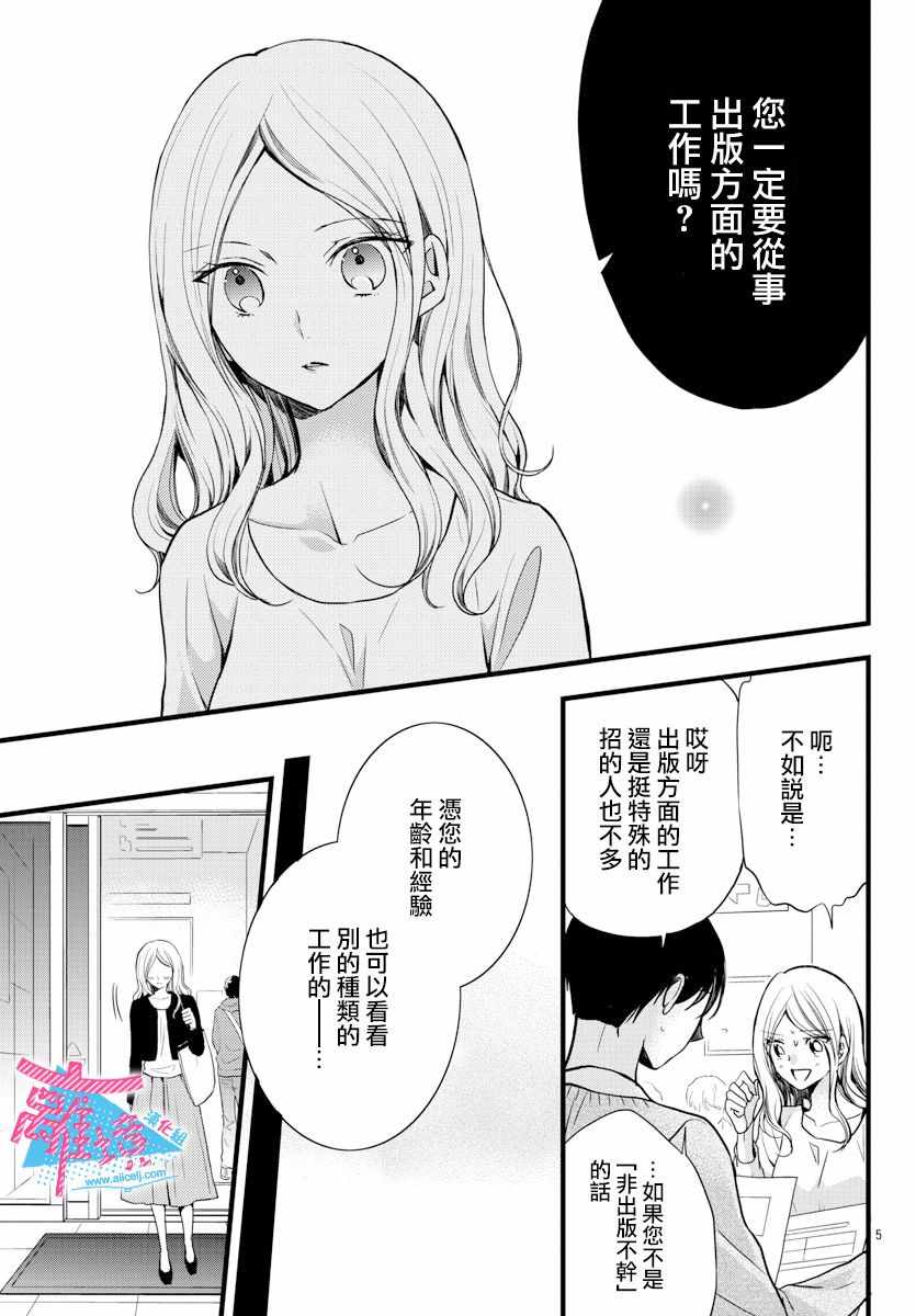 《接吻在原稿之后》漫画最新章节第3话免费下拉式在线观看章节第【5】张图片