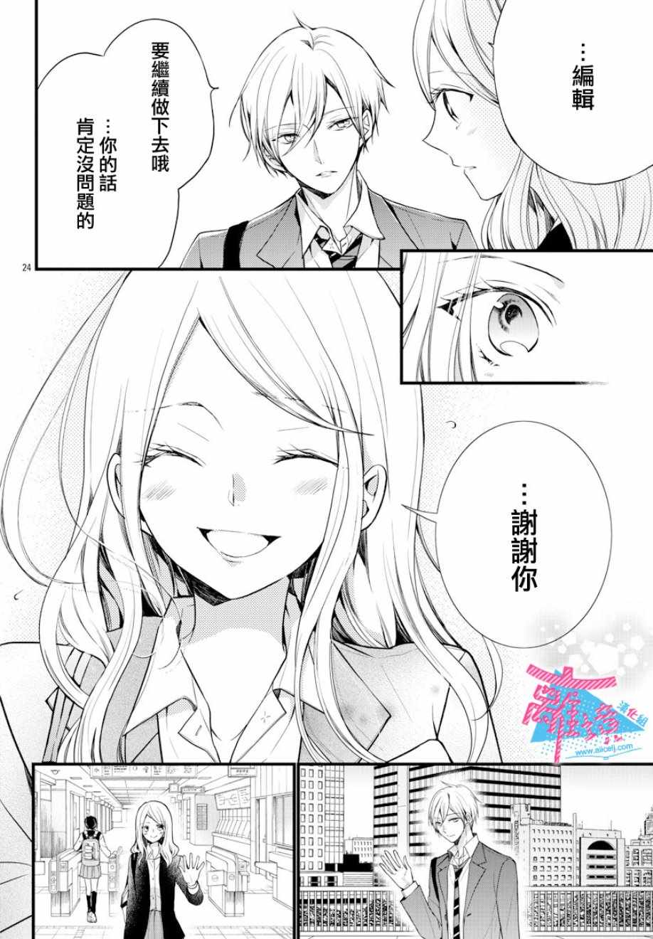 《接吻在原稿之后》漫画最新章节第1话免费下拉式在线观看章节第【26】张图片