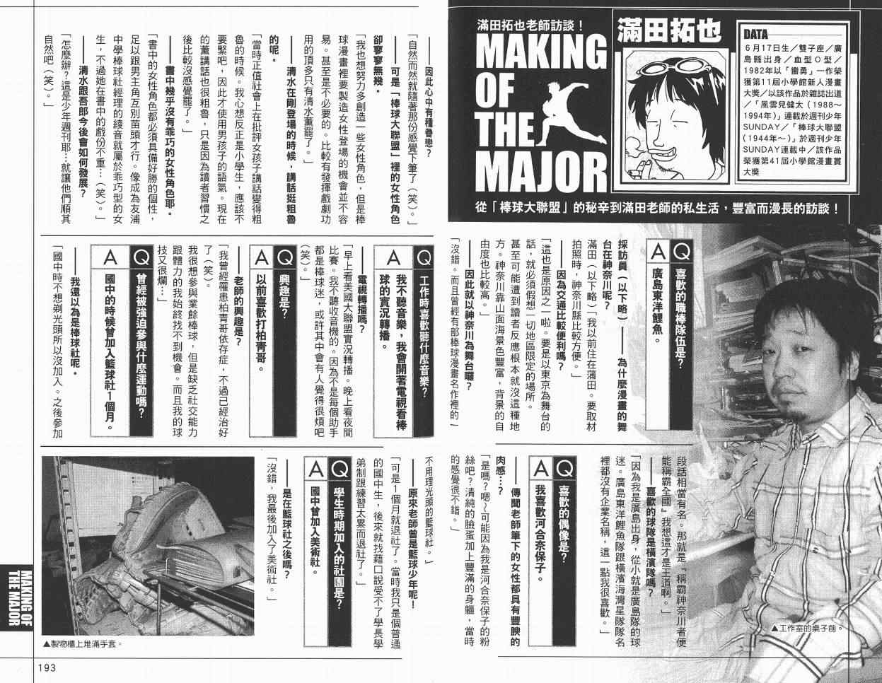 《棒球大联盟》漫画最新章节角色名鉴免费下拉式在线观看章节第【98】张图片