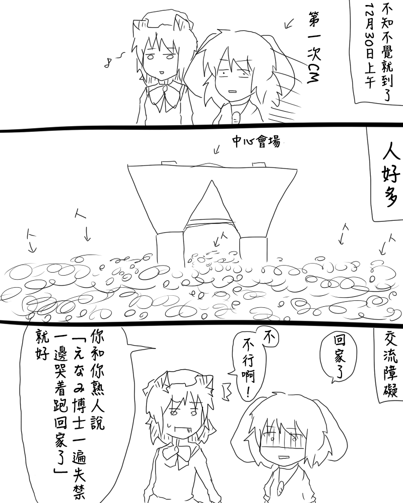 《えなみ教授东方短篇集》漫画最新章节第83话 C83报告漫画免费下拉式在线观看章节第【4】张图片