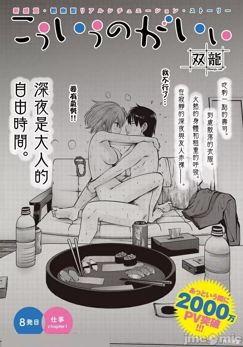 《这样子就可以》漫画最新章节第8.1话 仕事免费下拉式在线观看章节第【1】张图片